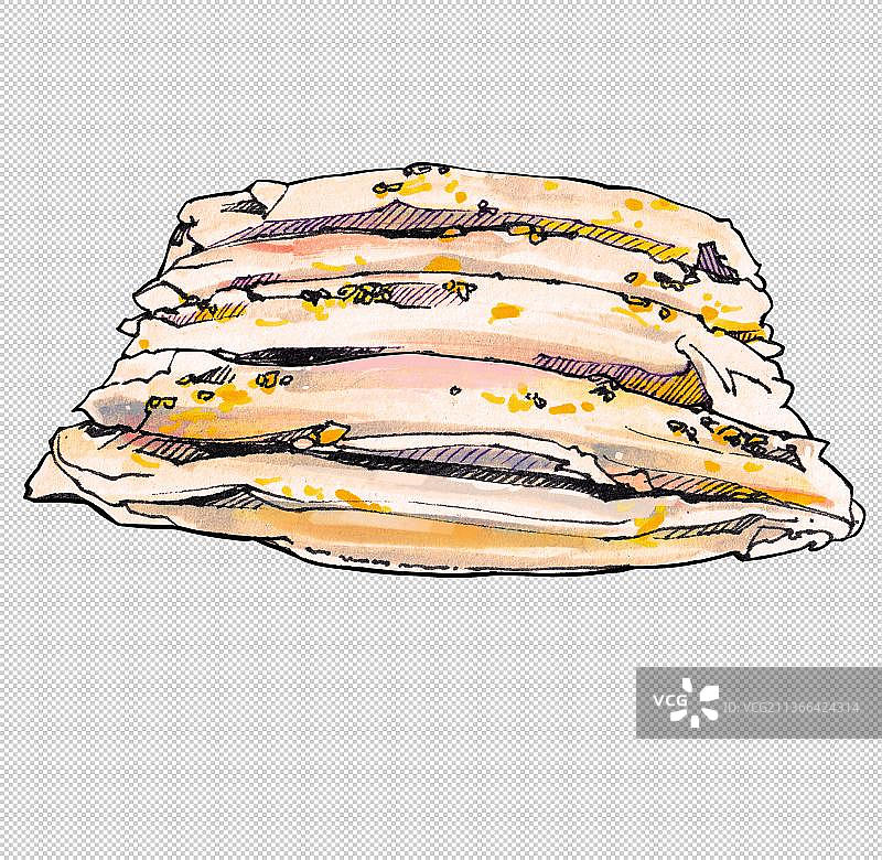 肠粉 广东 簸箕板 传统小吃 粤菜 惠积糍 龙龛糍 拉布粉图片素材