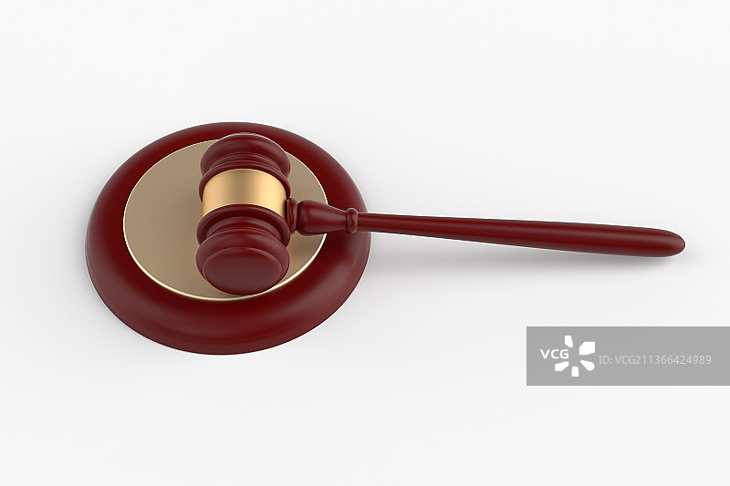 3d渲染的天平法律概念图片素材