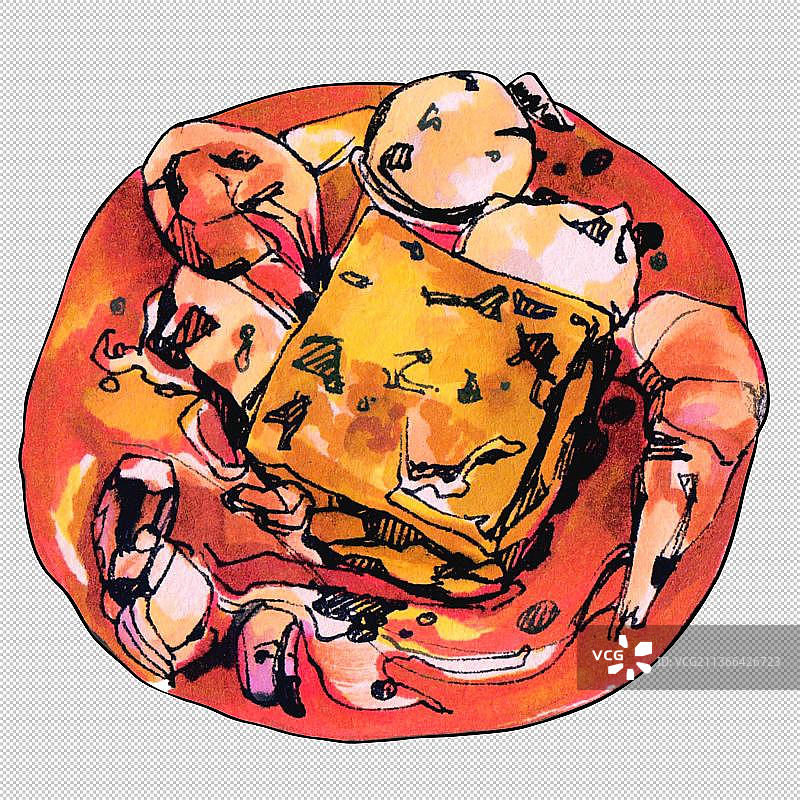 沙茶面 福建 闽南 厦门 传统 小吃图片素材