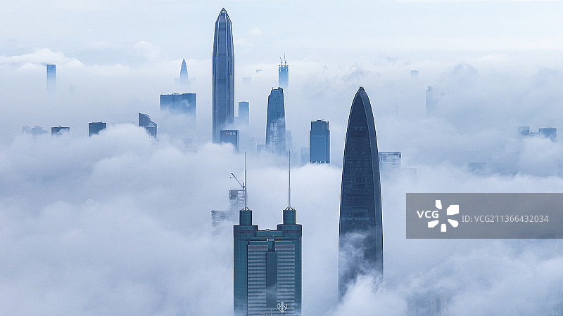 深圳云海图片素材