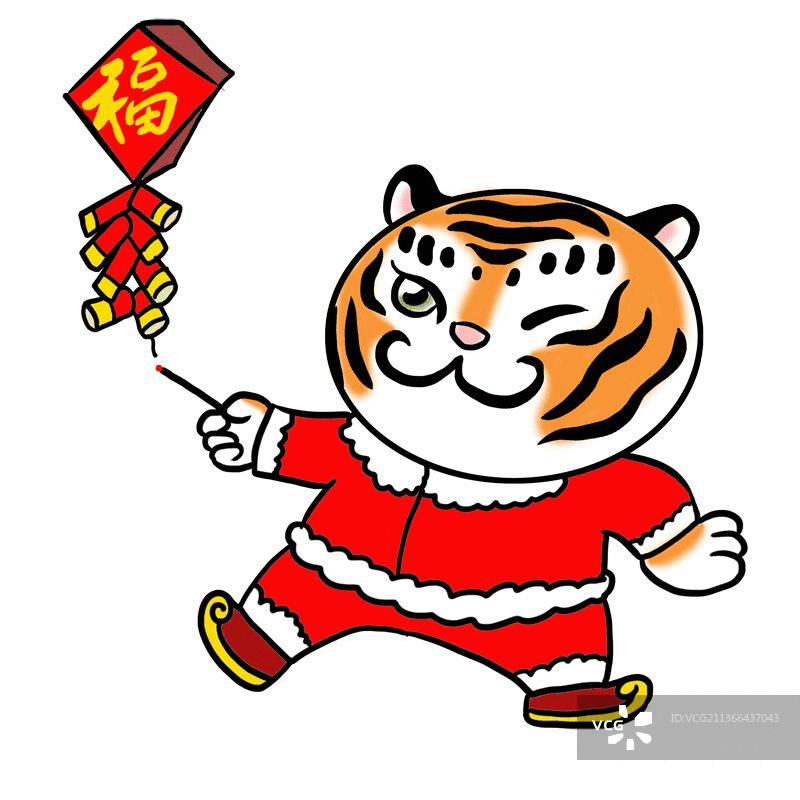 动图：虎虎生威图片素材