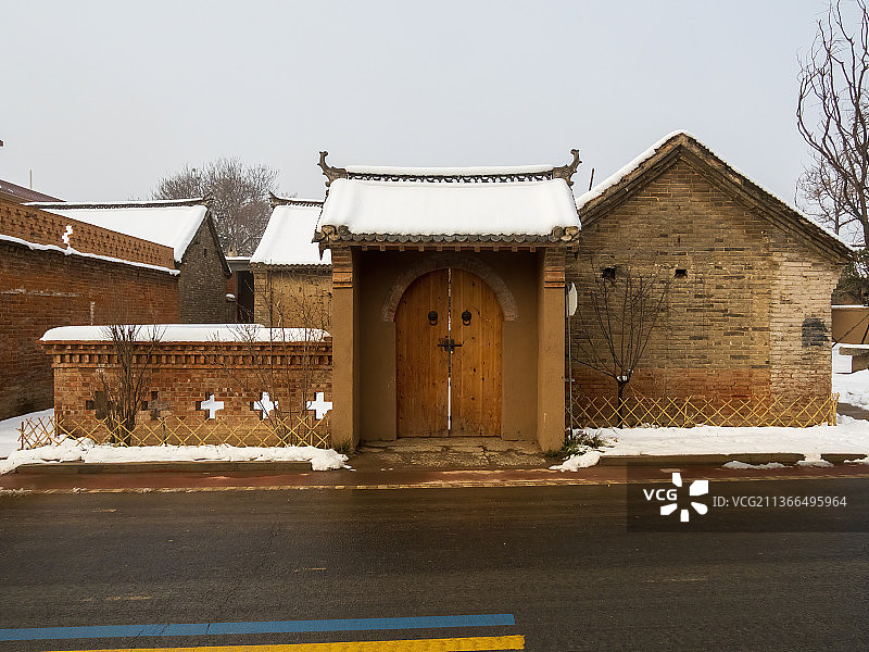 美丽乡村精品示范——郑州广武镇张庄村图片素材