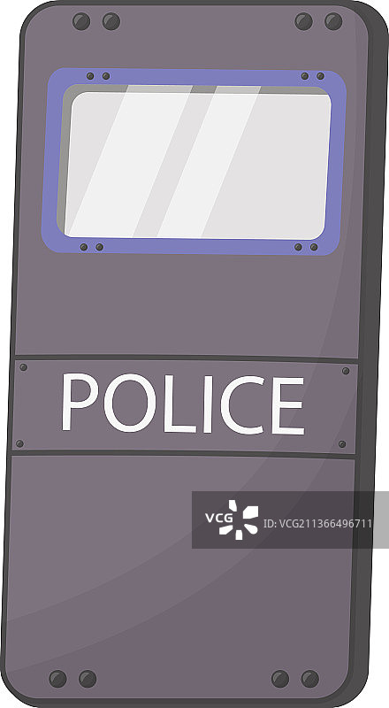 警用盾牌卡通图片素材