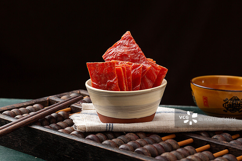 零食猪肉脯图片素材