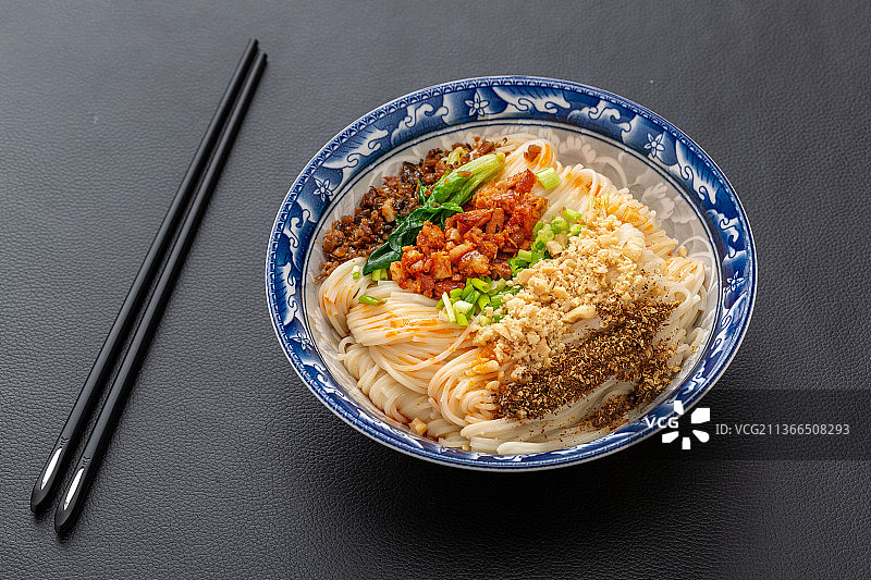 四川宜宾特产：燃面图片素材