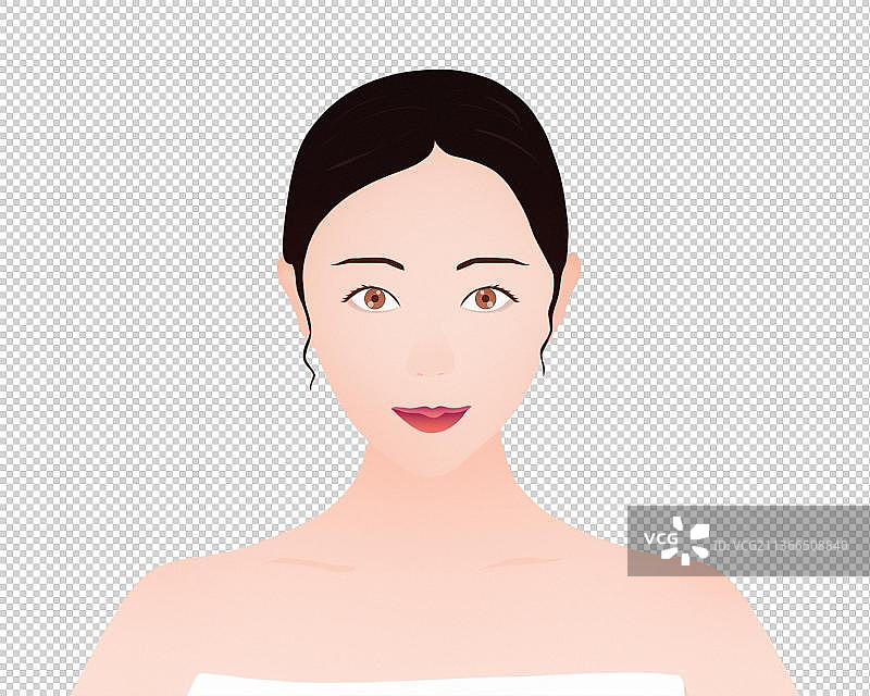 医疗美容放松的美女图片素材