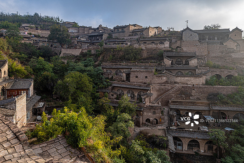 碛口李家山村图片素材