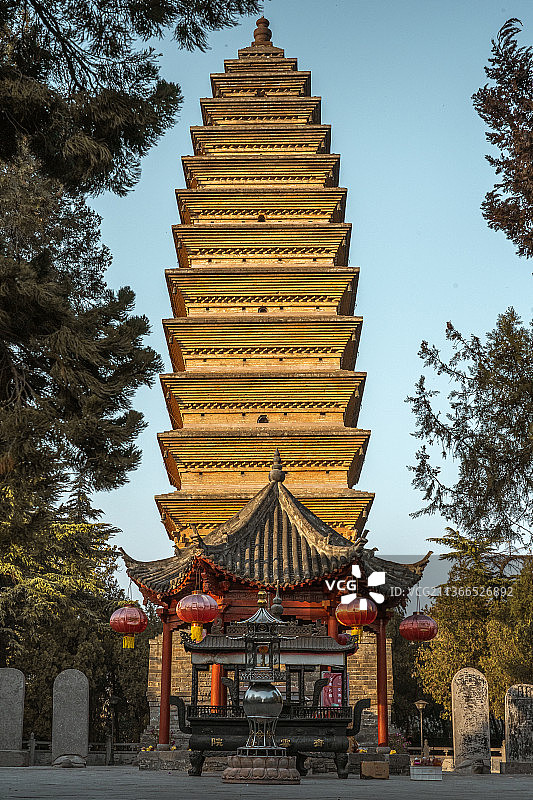 洛阳市白马寺齐云塔图片素材