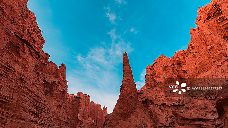 温宿大峡谷图片素材