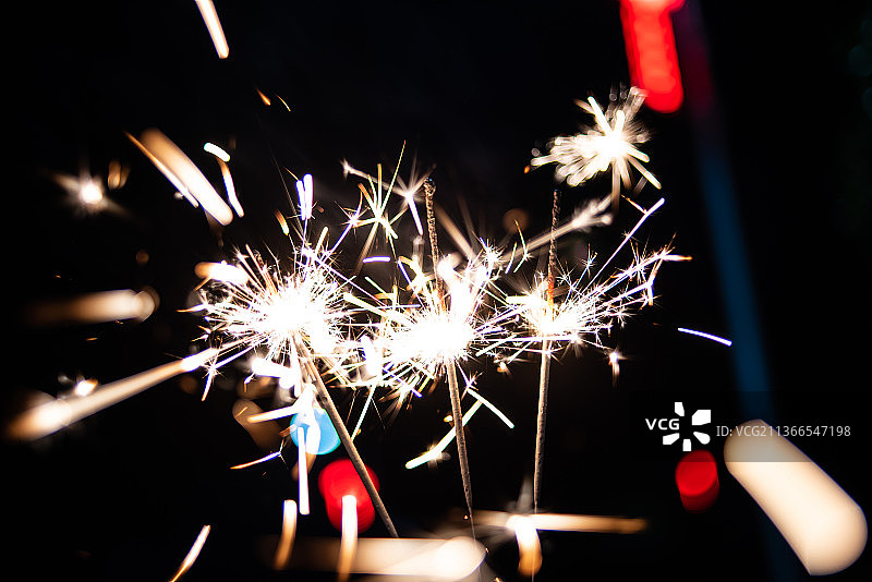 节日燃放烟花背景素材图片素材