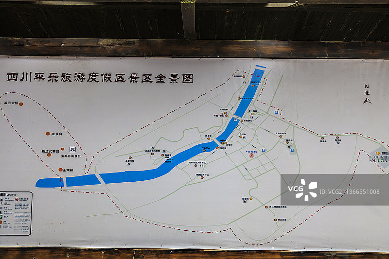 四川邛崃平乐古镇图片素材