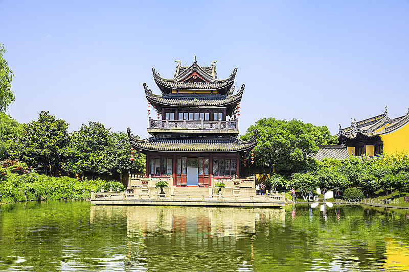 江苏苏州同里罗星洲图片素材