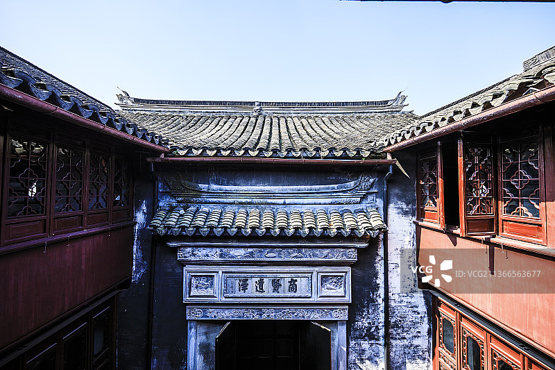 江苏苏州同里崇本堂图片素材
