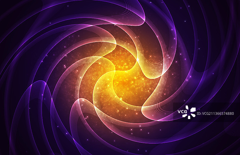 发光旋涡抽象背景图片素材