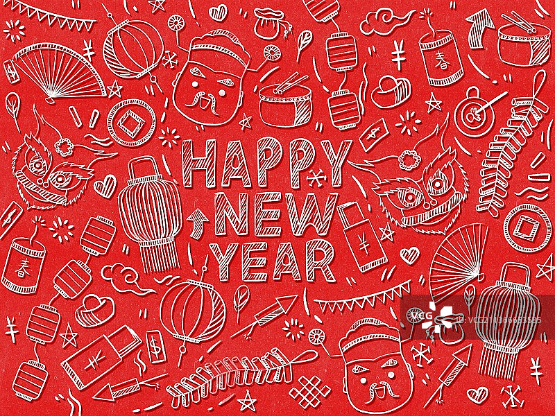 新年快乐图片素材