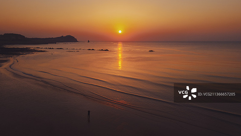 海上日出图片素材