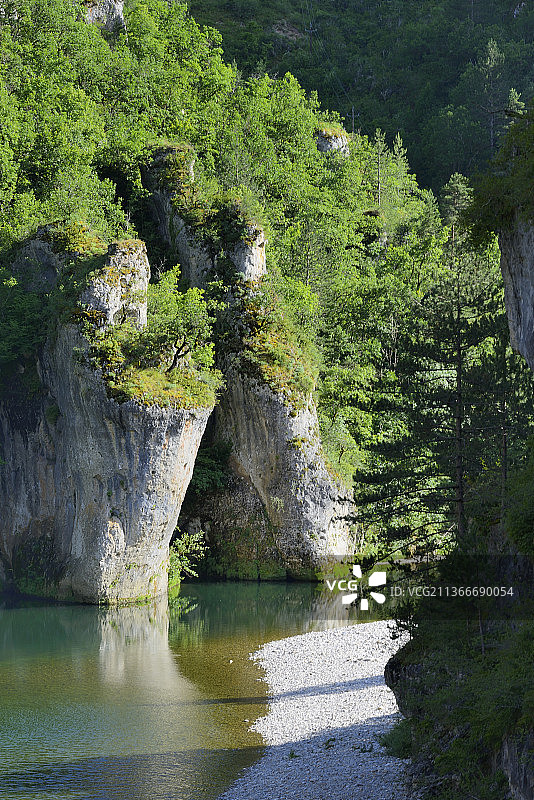 法国洛泽尔塔恩峡谷圣谢利迪塔恩竞技场图片素材