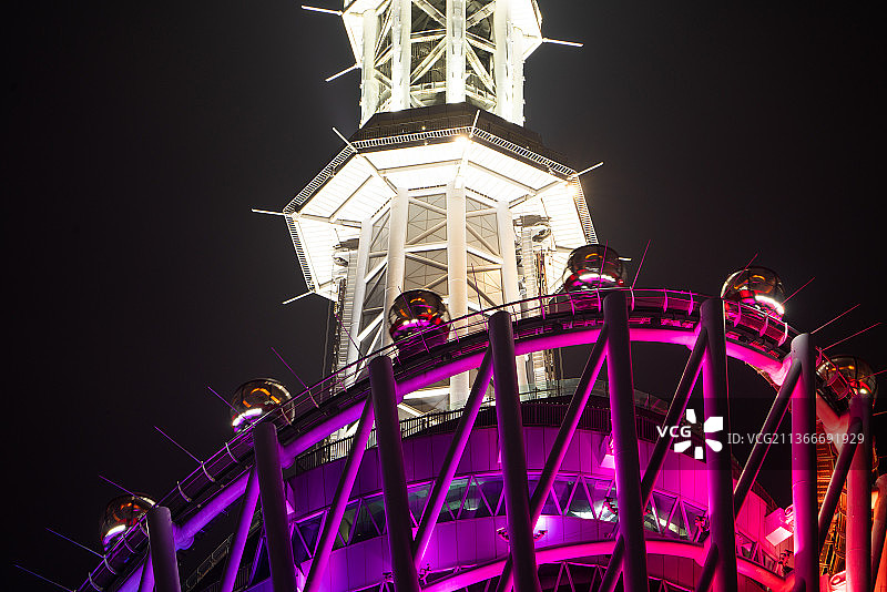 广州塔特写图片素材