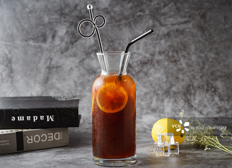 港式柠檬茶图片素材