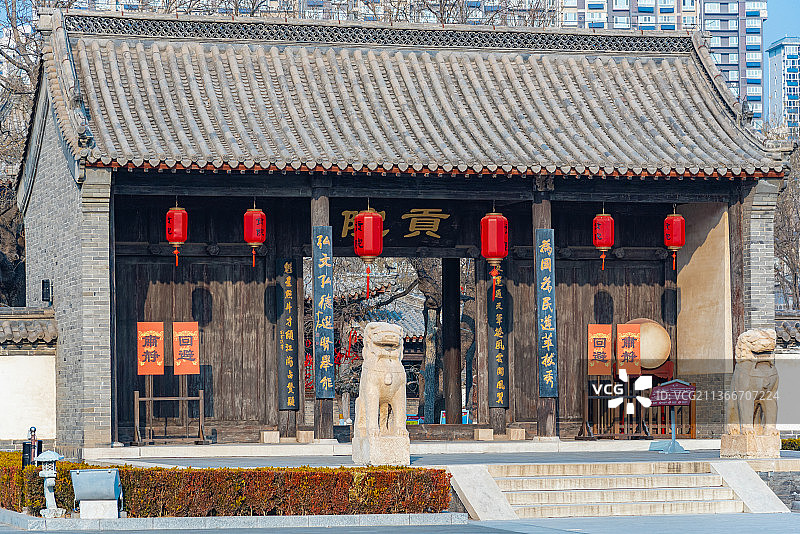 河北定州贡院清朝考棚图片素材