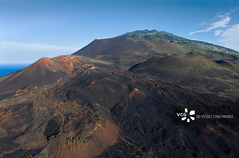 西班牙圣克鲁斯德特内里费火山景观美景图片素材