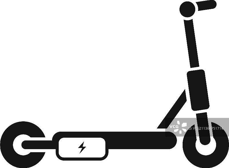 现代电动滑板车图标图片素材