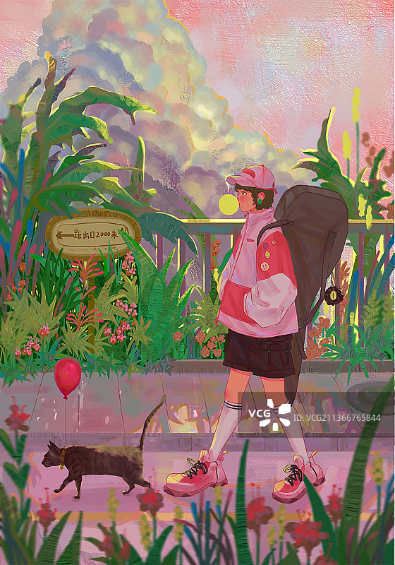 距出口2000米图片素材