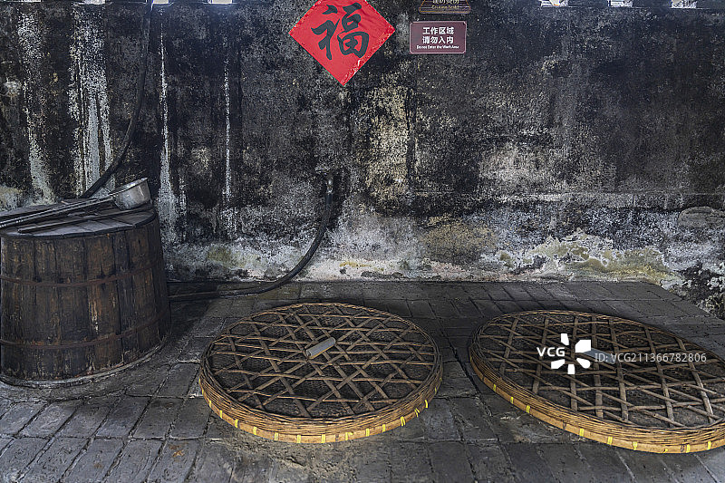 嘉兴乌镇东栅公生糟坊（三白酒作坊）图片素材