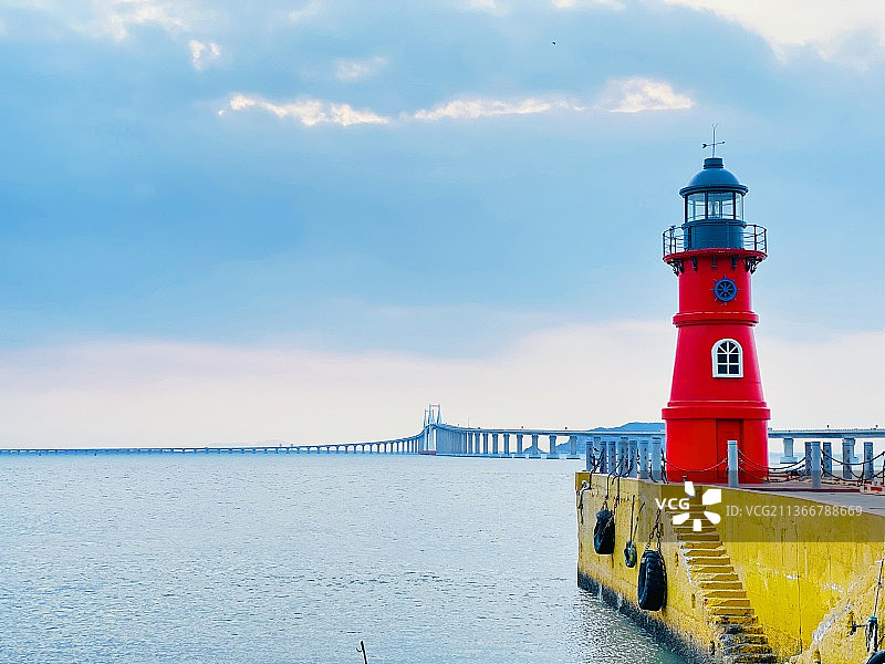 汕头南澳岛灯塔图片素材