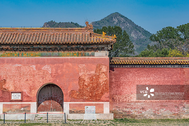 北京明十三陵嘉靖皇帝永陵图片素材