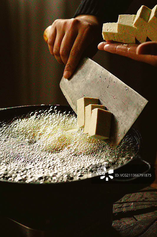 油炸豆腐图片素材