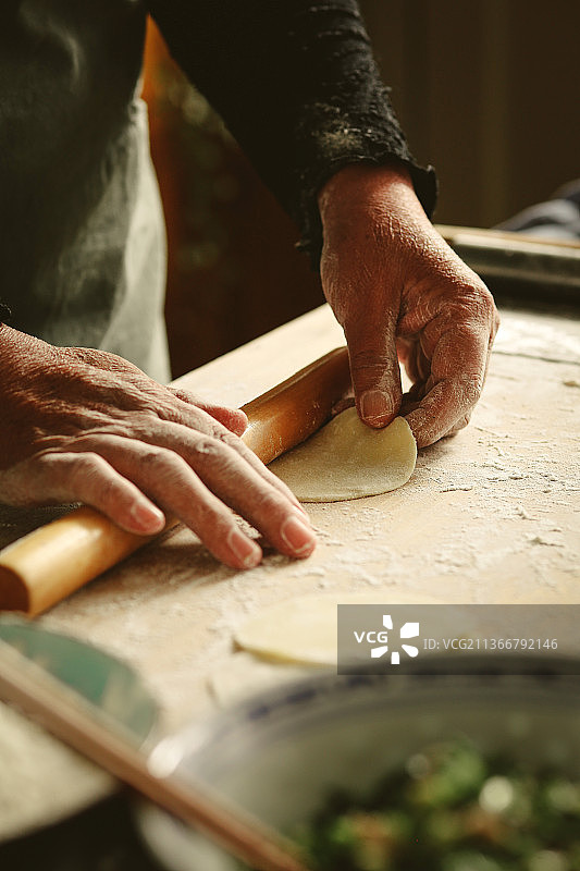 包饺子图片素材