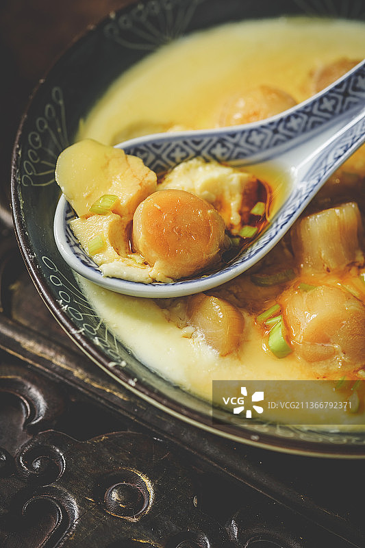 鸡蛋羹图片素材