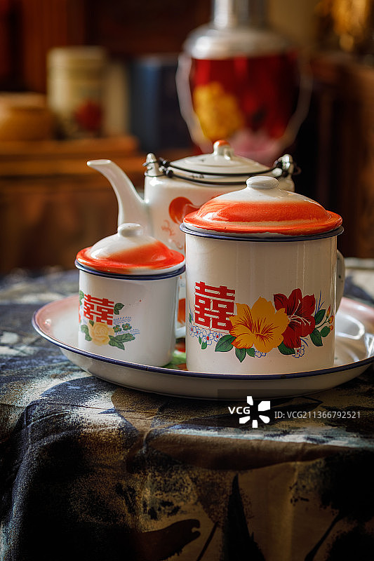 静物搪瓷杯图片素材