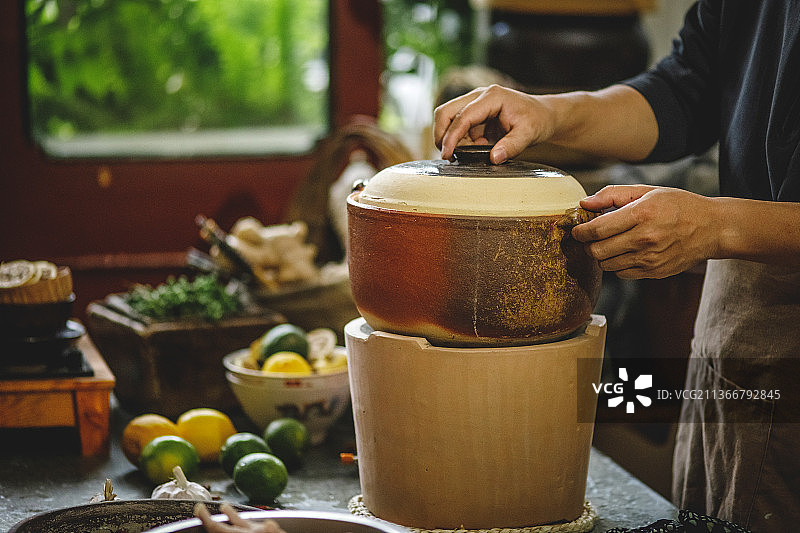 厨师做饭图片素材