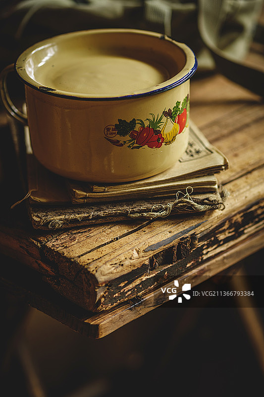 搪瓷饭盒图片素材