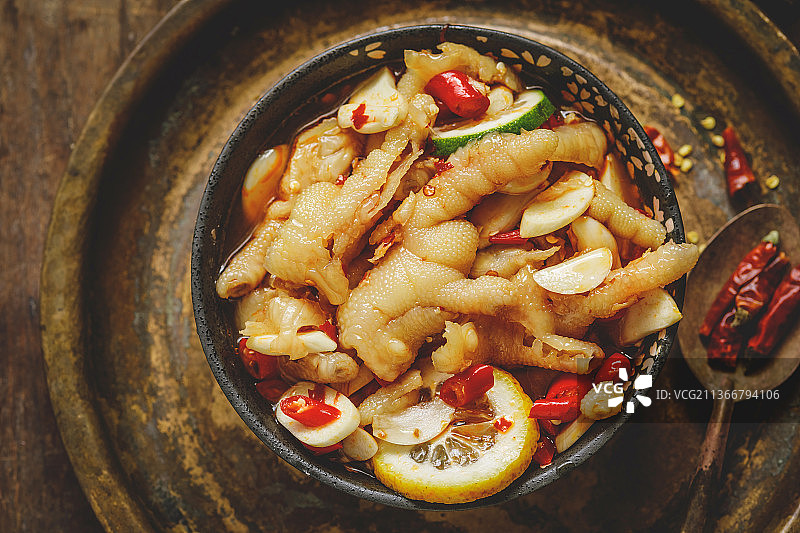 泡椒凤爪图片素材