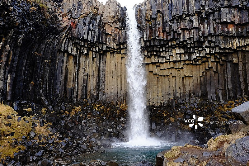 瀑布景观图片素材