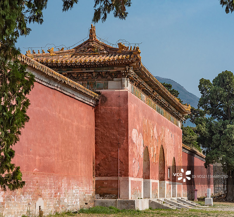 北京明十三陵嘉靖皇帝永陵图片素材