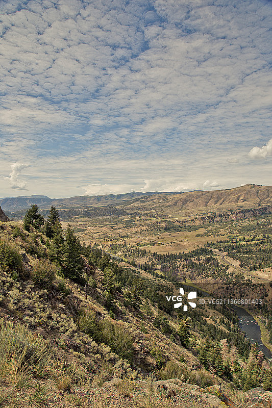 科罗拉多斯普林斯科罗拉多河的完美谷景图片素材