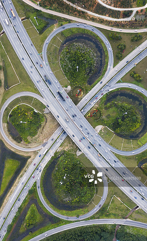 四环立交图片素材