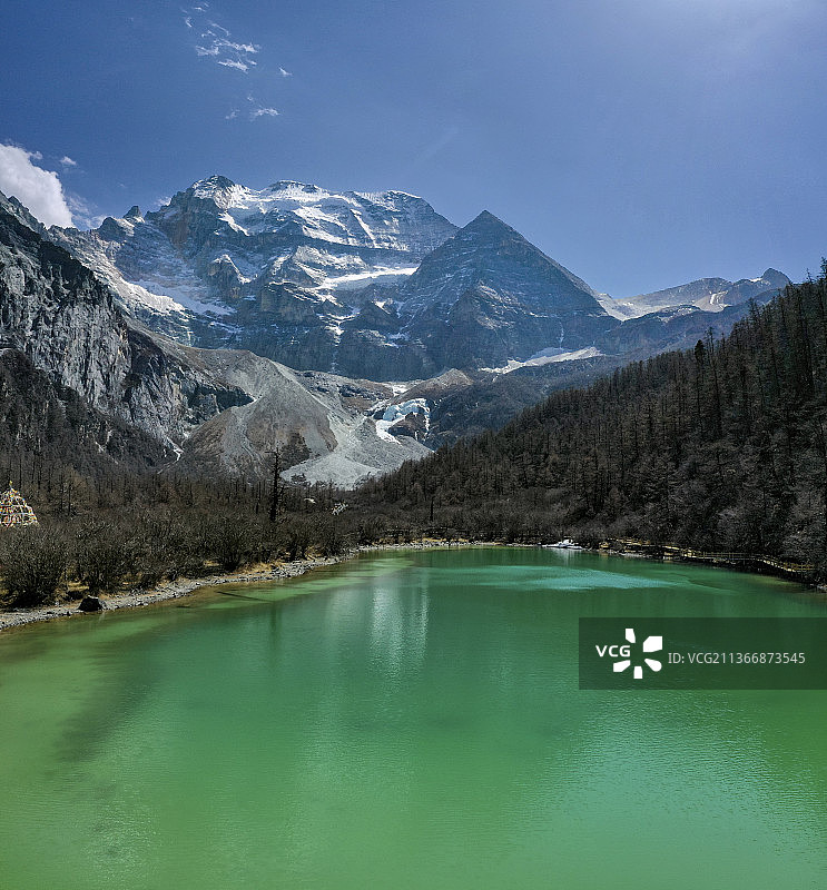 稻城亚丁图片素材