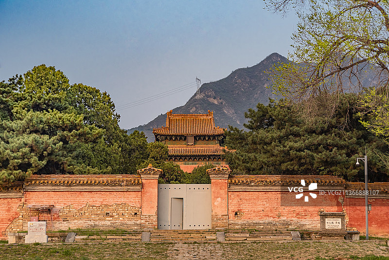 北京明十三陵宣德皇帝景陵图片素材