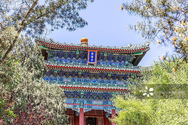 北京景山公园图片素材