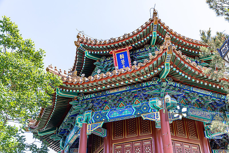 北京景山公园图片素材