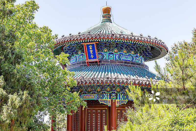 北京景山公园图片素材