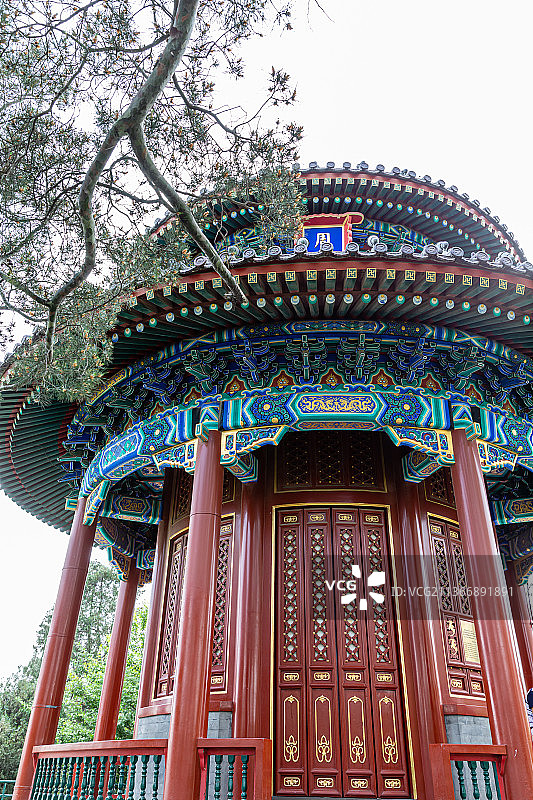 北京景山公园图片素材