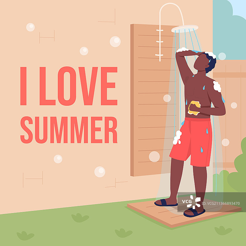 夏季社交媒体帖子样机图片素材