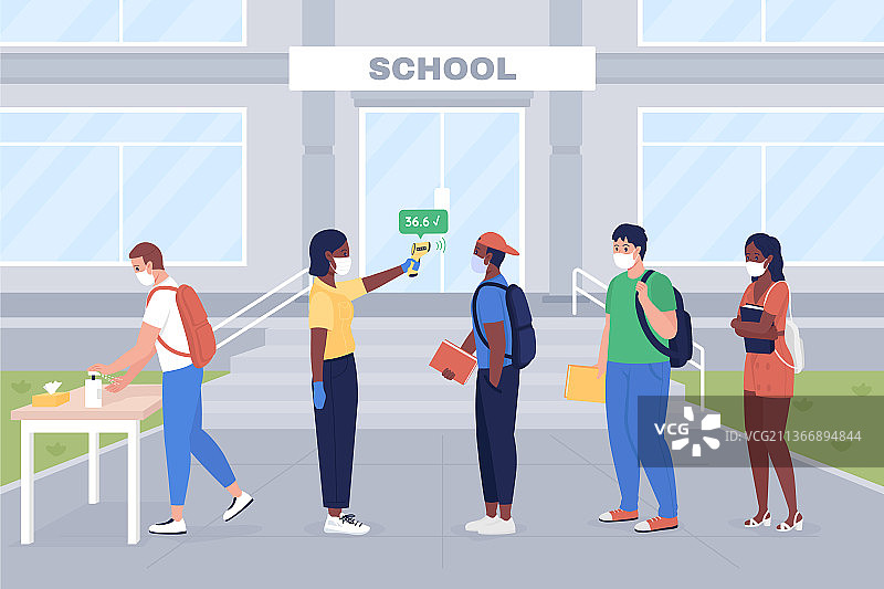 疫情期间的入境规则图片素材