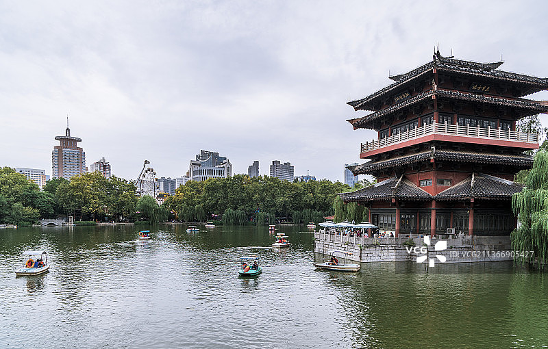 安徽合肥逍遥津公园图片素材